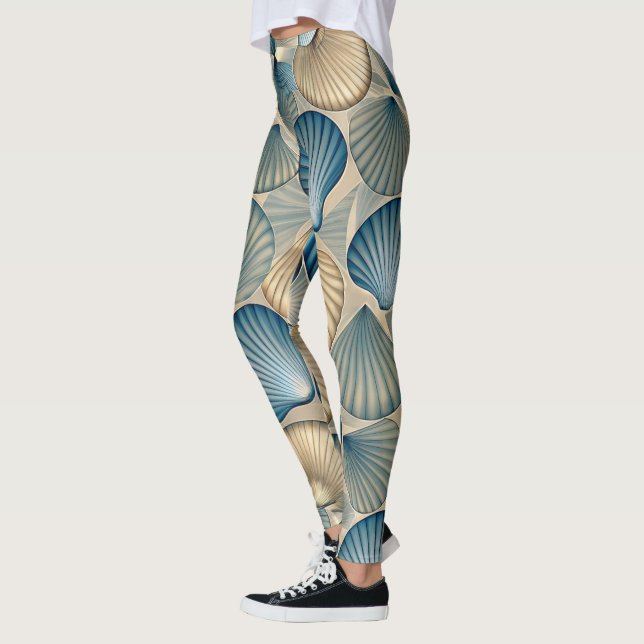 Designer Leggings with a failed pattern (Left)