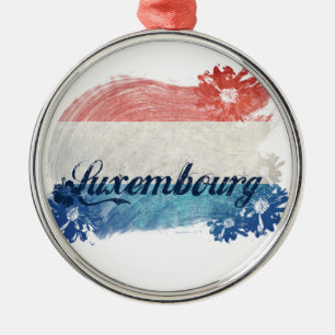 Designer Luxembourg Metal Tree Decoration