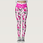 Designer Luxury Pink Bimbo Sissy Leggings