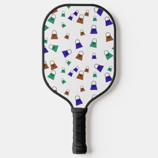 Designer Mini Purses Pickleball Paddle (Front)