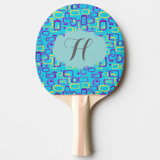Designer Monogram Ping Pong Paddle