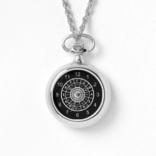 Designer music circle of fifths watches
