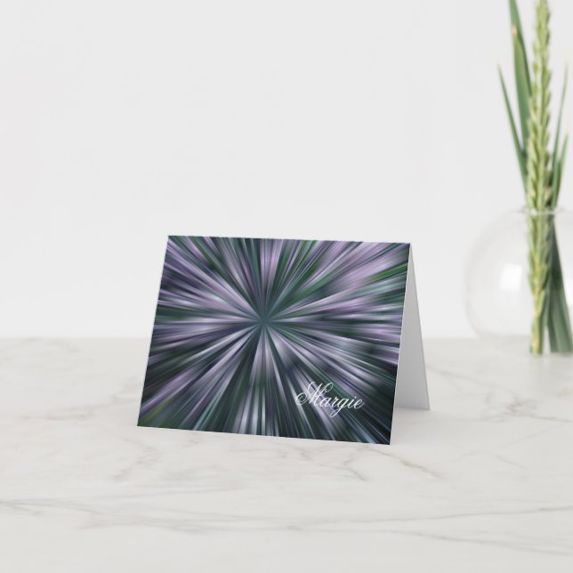 Designer Personalised Notecards (Front)