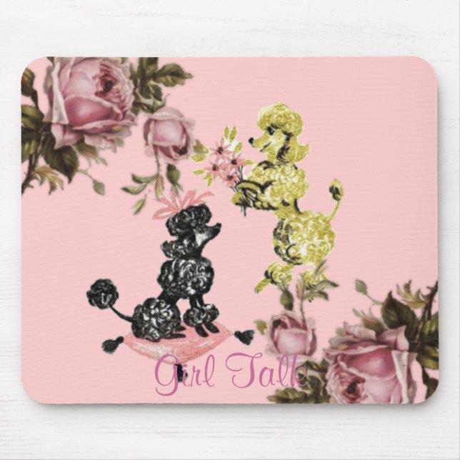 Designer Poodle Mouse Pad (Front)