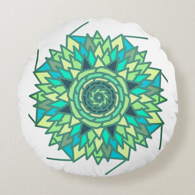 designer round cushion (Front)
