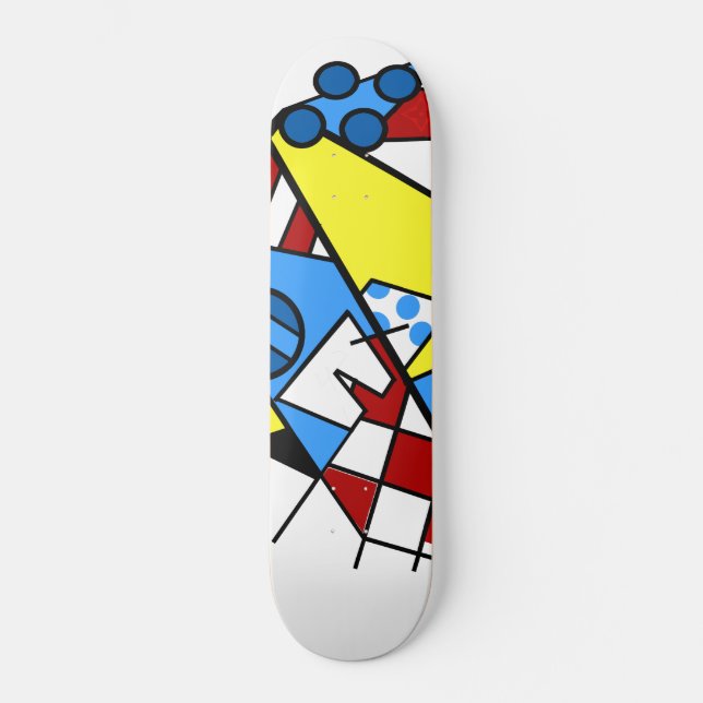 Designer Skateboard by Galaxy Crate (Front)