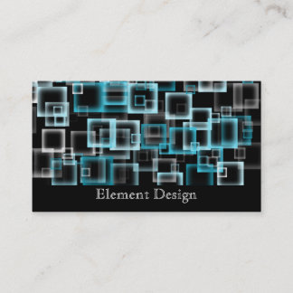 Designer Squares Business Card