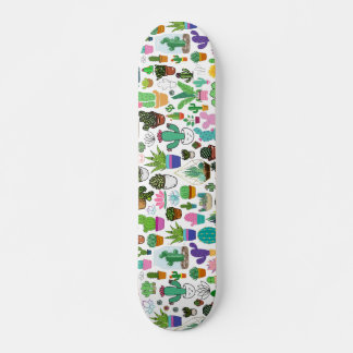Designer Succulent Plant Cactus Skateboard Deck