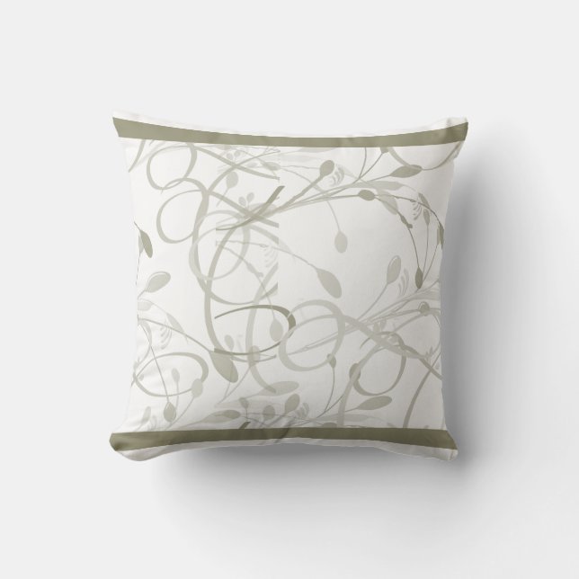 DESIGNER SWIRLS American MoJo Pillow (Front)