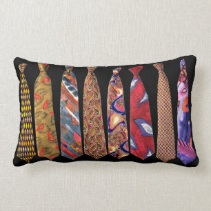 Designer Tie Collection Lumbar Cushion