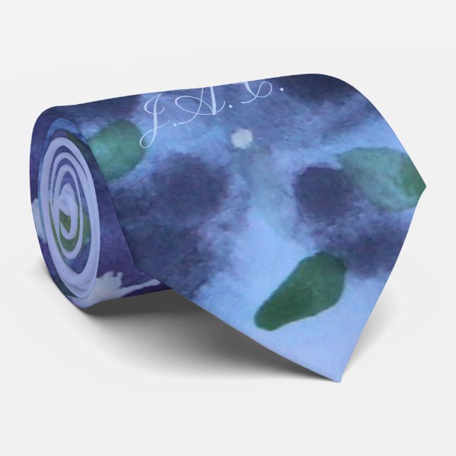 Designer Violet Tie (Rolled)