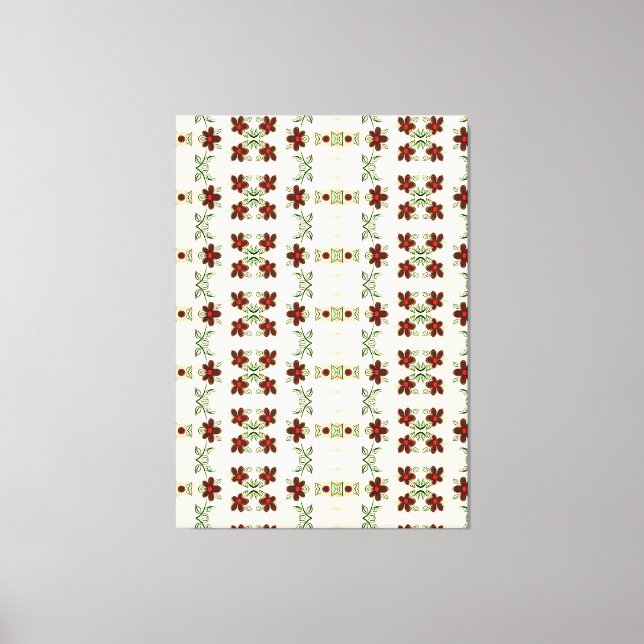 Designer Wall Art With Accents Of Red (Front)
