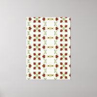 Designer Wall Art With Accents Of Red