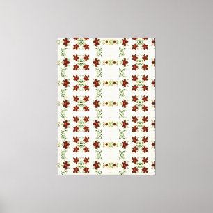 Designer Wall Art With Accents Of Red
