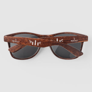 Designer Wood frame Sunglasses