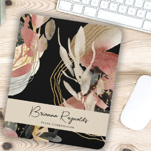 Designer's Choice Artistic Abstract with Name Mouse Pad