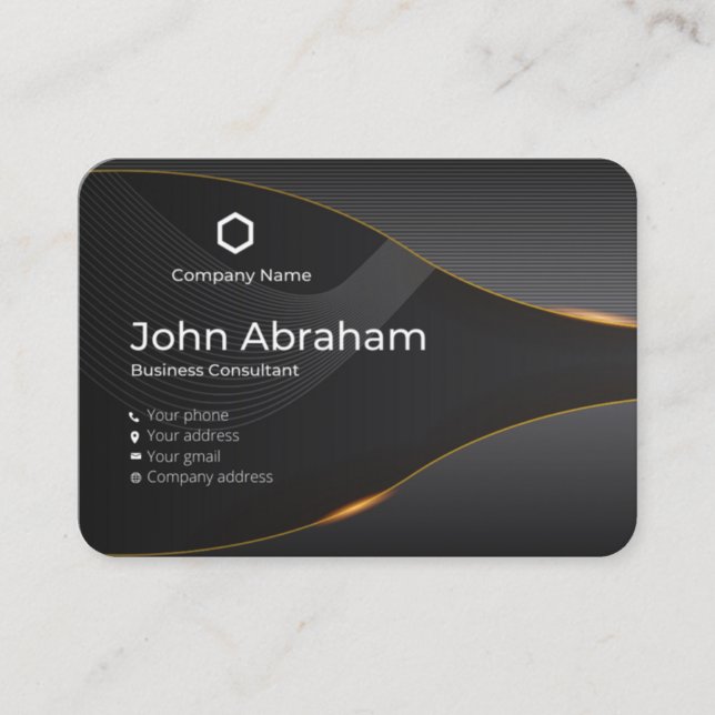 Designing  business card (Front)