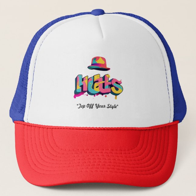 "Designing Heights" Trucker Hat (Front)