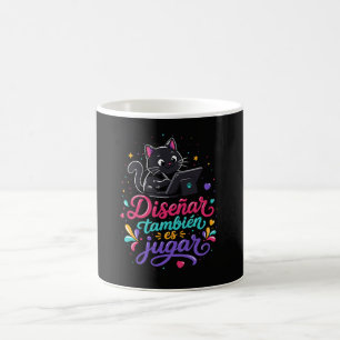 Designing is also playing coffee mug
