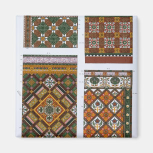 Designs for Majolica and Enamelled Tiles for Maw & Magnet