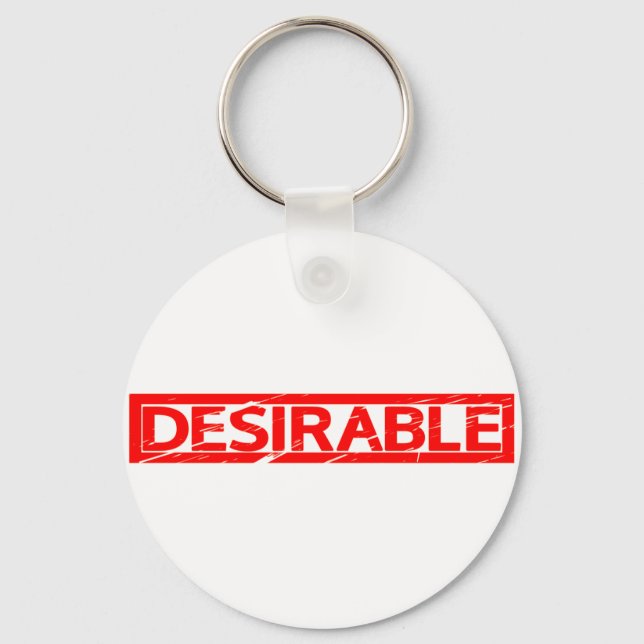 Desirable Stamp Key Ring (Front)