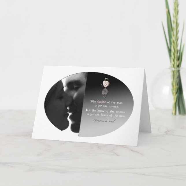 Desire Greeting Card (Front)