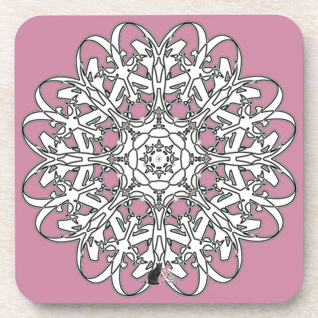 Desire Octa Glyph Dawn Coaster (Front)