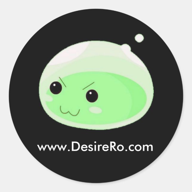 Desire Ragnarok Classic Round Sticker (Front)