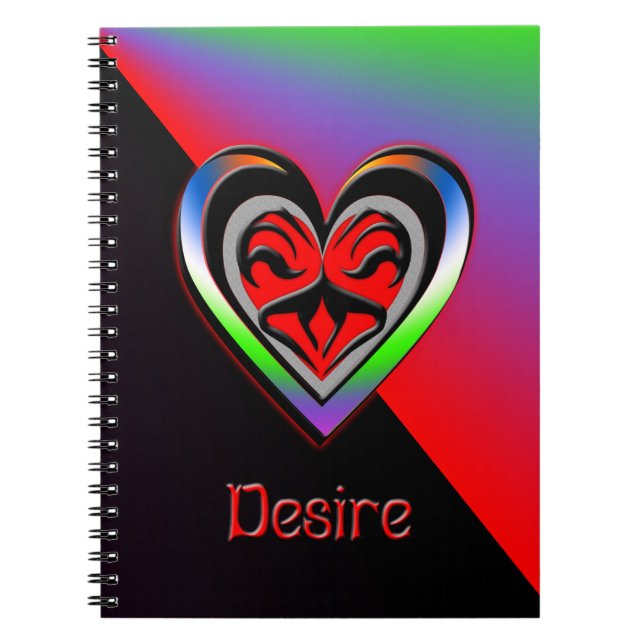 Desire Spiral Notebook (Front)