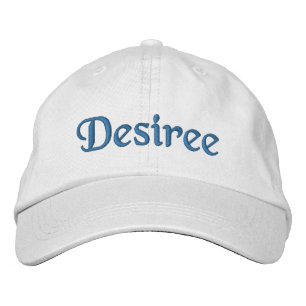 Desiree Personalised Embroidered Baseball Cap