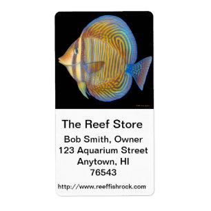 Desjardins Sailfin Tang Customisable Label