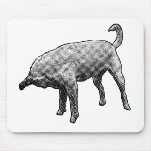 Desk Buddy with a Nose-Tuck Mouse Pad