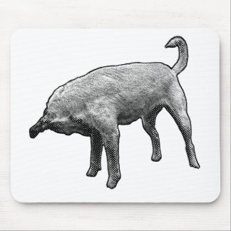 Desk Buddy with a Nose-Tuck Mouse Pad