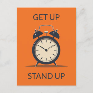 Desk Clock Postcard