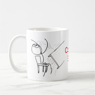 Desk Flip Guy Compile Error Programmers Coffee Mug