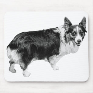 Desk Glow Corgi Mood Mouse Pad