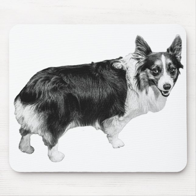 Desk Glow Corgi Mood Mouse Pad (Front)
