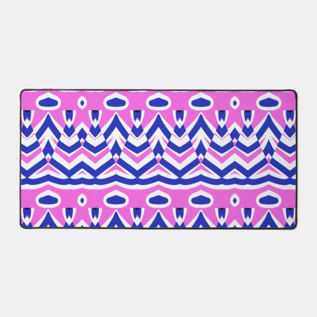 Desk Mat, An elegant multicolor abstract design   Mat (Front)
