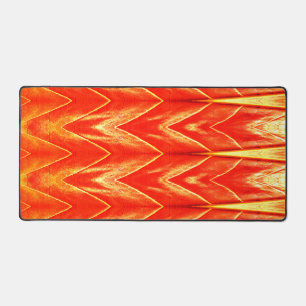 Desk Mat, An elegant red yellow classic design   Mat