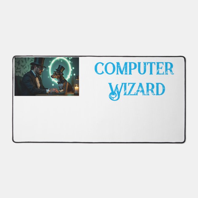 Desk mat for Computer Wizards (Front)