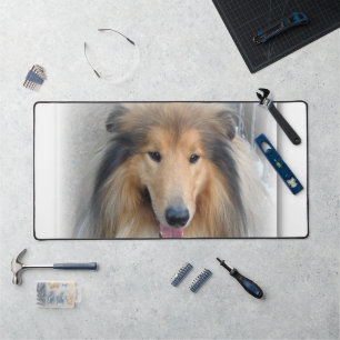 Desk Mat Puppy Dog Lassie 