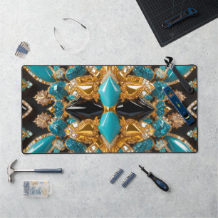 Desk Mat with Colours of Bahamas