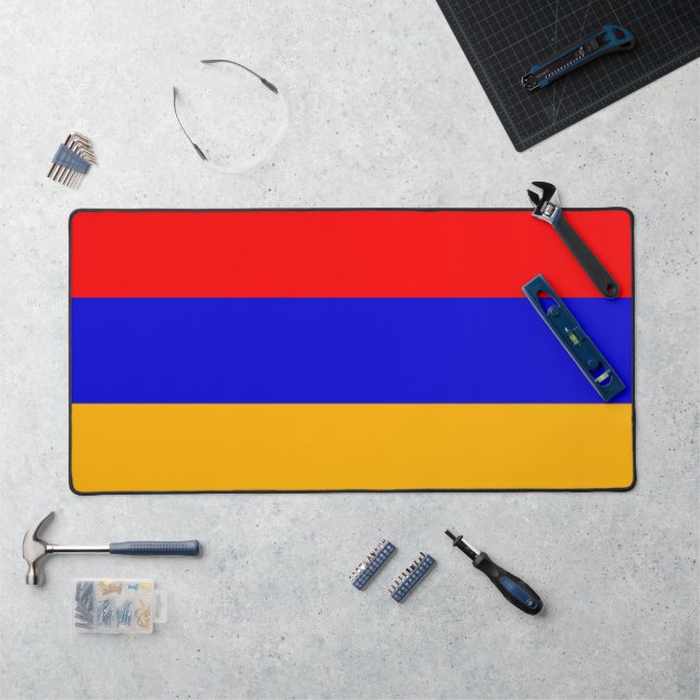 Desk Mat with flag of Armenia (Workstation)