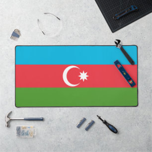 Desk Mat with flag of Azerbaijan