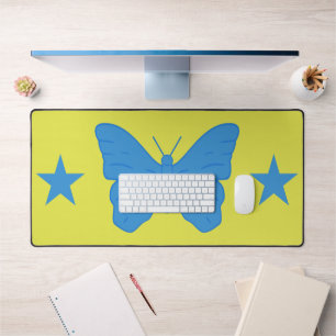 Desk Mat with flag of Bady Bassitt