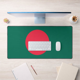 Desk Mat with flag of Bangladesh
