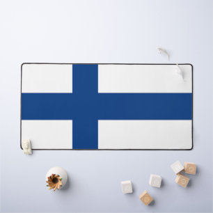 Desk Mat with flag of Finland