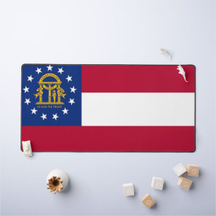 Desk Mat with flag of Georgia, USA
