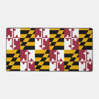Desk Mat with flag of Maryland, USA