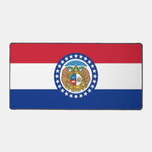 Desk Mat with flag of Missouri, USA